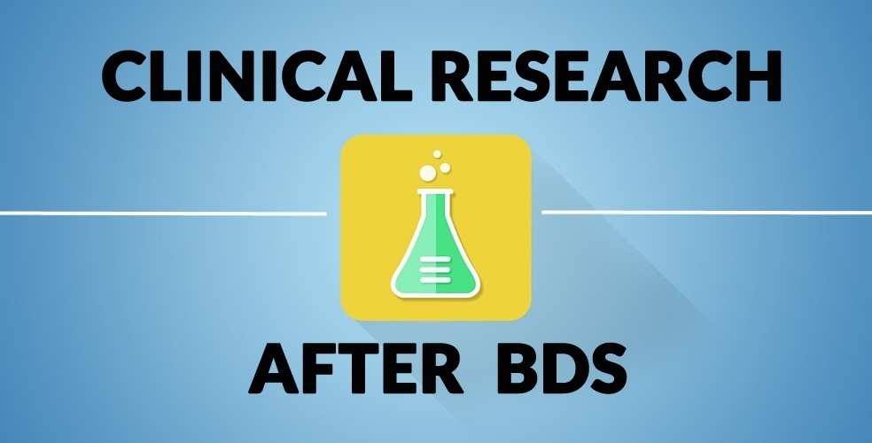 Clinical Research After BDS in India