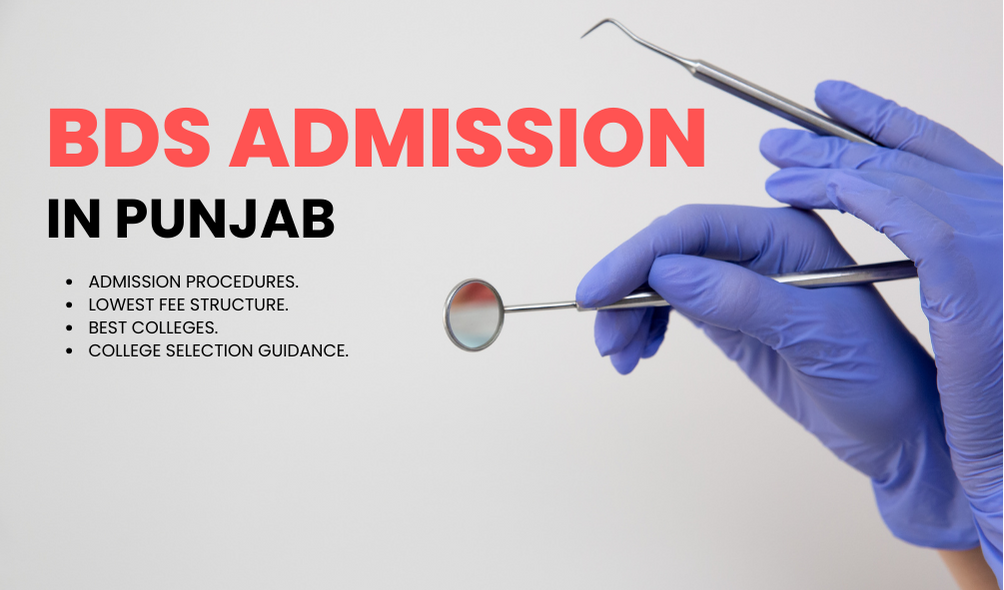 BDS Admission in Punjab with fee structure