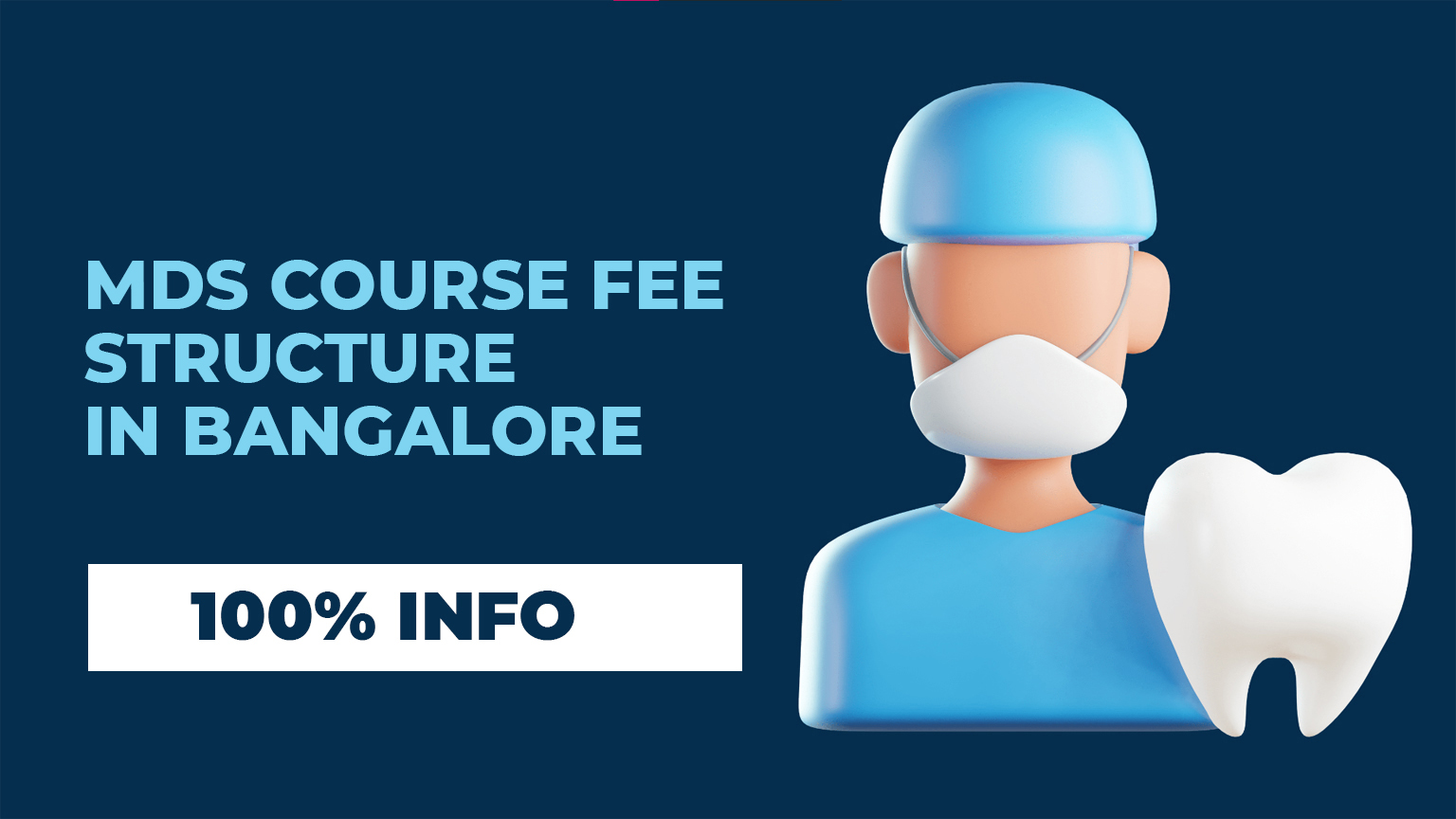 MDS course fees in Bangalore colleges