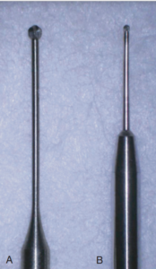 Mueller's bur used in access cavity preparation