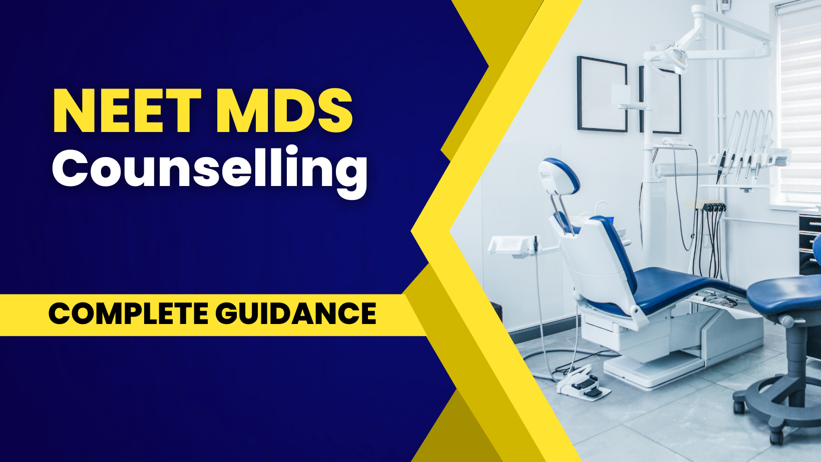 NEET MDS Counselling Procedures, Dates