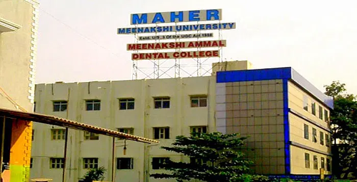 Meenakshi Ammal Dental College Chennai